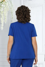 Încarcă imaginea în vizualizatorul Galerie, Costum albastru din trei piese elegant și luxos
